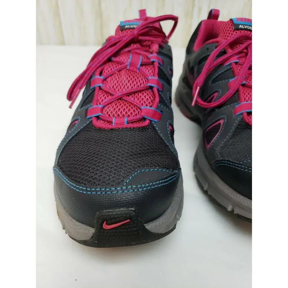 Nike Air Alvord 10 Women's Trail Running Shoes Size 11, Pink & Grey
